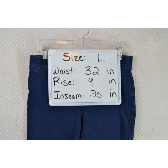 Betabrand Women's Large Blue Yoga Denim Pull On Jeans - Picture 11 of 11